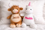 Personalized Embroidered Plush Cubbies
