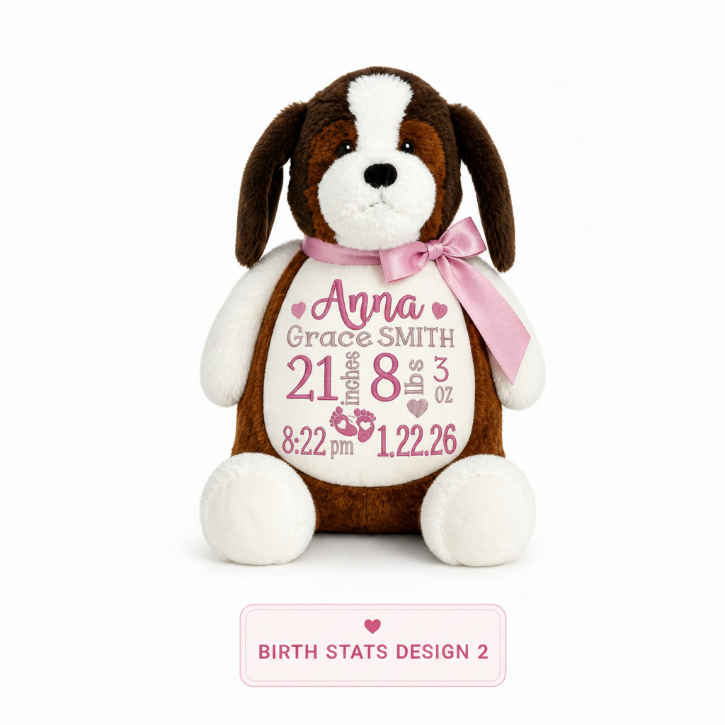 Birth Stats Design 2 - Square