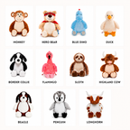 Personalized Embroidered Plush Cubbies